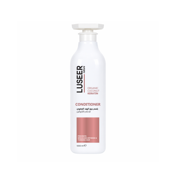 LUSEER-CONDITIONER-ORGANIC-COCONUT-KERATIN-1000ML LUSEER Nature Conditioner Organic Coconut Keratin 1000Ml