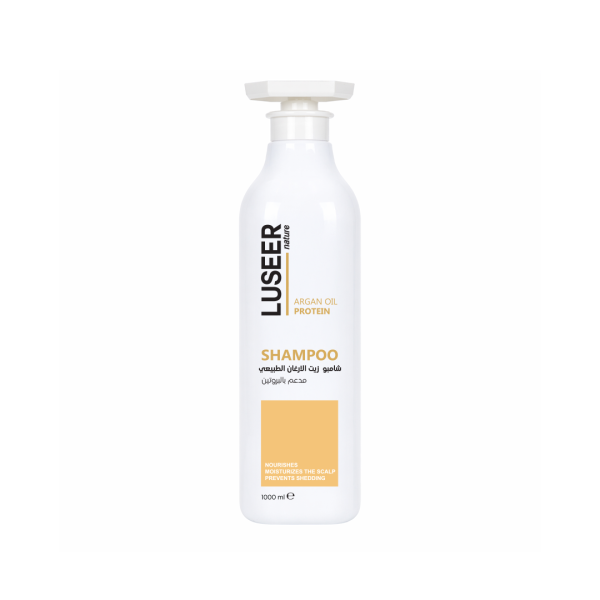 LUSEER Nature Shampoo Argan Oil Protein 1000Ml