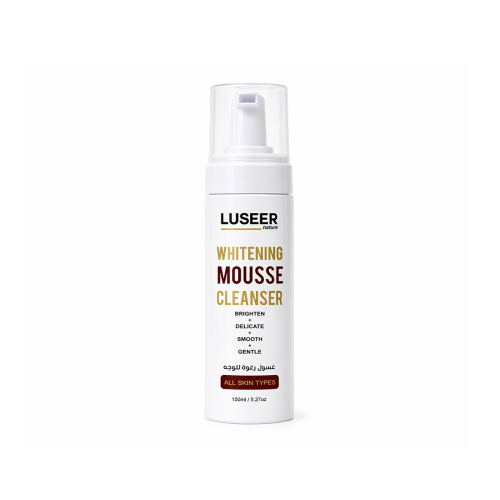 LUSEER Nature Whitening Mousse Cleanser 150Ml